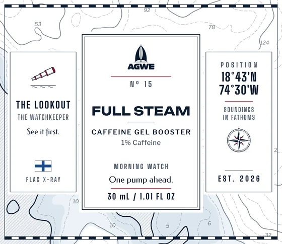 FULL STEAM label